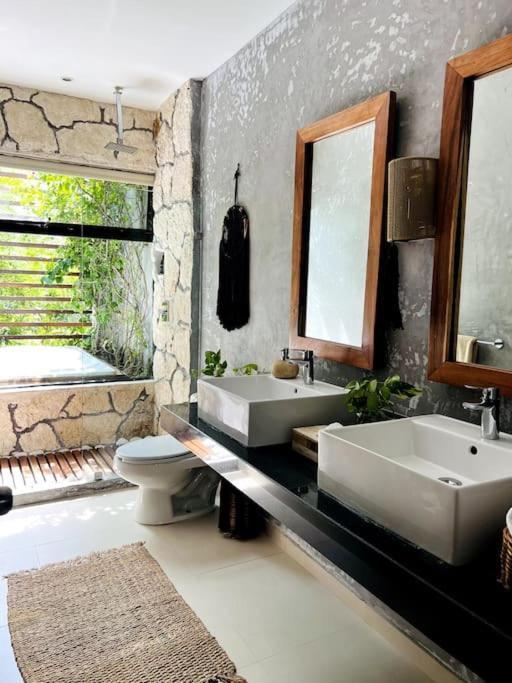 Luz De Luna Tulum Villa Bagian luar foto