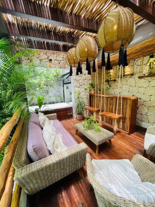 Luz De Luna Tulum Villa Bagian luar foto
