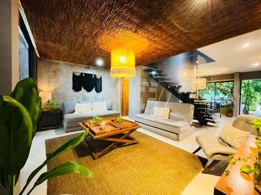 Luz De Luna Tulum Villa Bagian luar foto