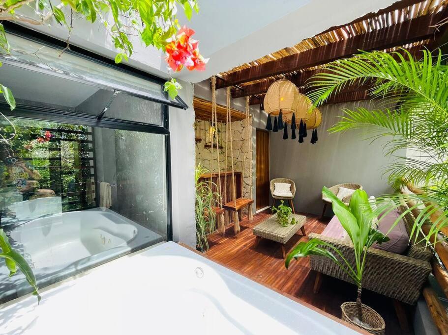 Luz De Luna Tulum Villa Bagian luar foto