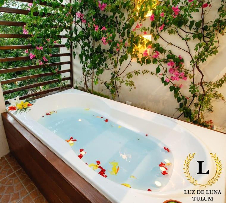 Luz De Luna Tulum Villa Bagian luar foto
