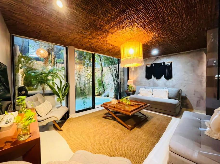 Luz De Luna Tulum Villa Bagian luar foto