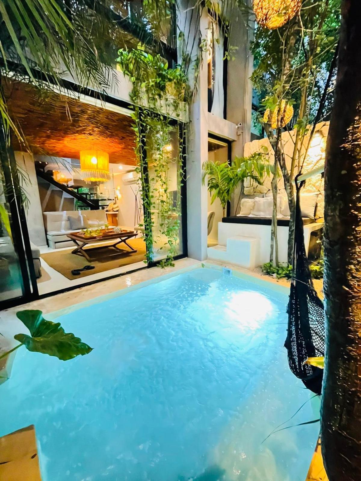 Luz De Luna Tulum Villa Bagian luar foto